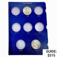 1922-1925 Peace Silver Dollar Book [3 Coins]