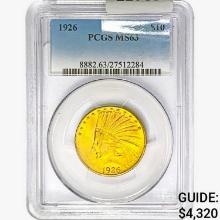 1926 $10 Gold Eagle PCGS MS63