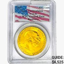 1915 .9802oz. Gold $100 Austria PCGS GemUNC