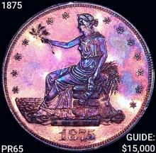 1875 Silver Trade Dollar
