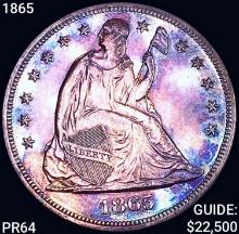 1865 Seated Liberty Dollar