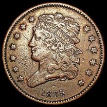1835 Classic Head Half Cent ABOUT UNCIRCULATED