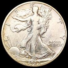 1923-S Walking Liberty Half Dollar NEARLY UNCIRCUL