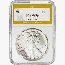 1996 Silver Eagle PGA MS70