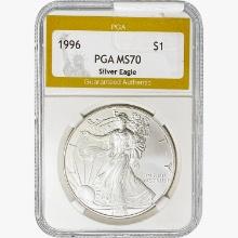1996 Silver Eagle PGA MS70