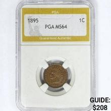 1895 Indian Head Cent PGA MS64
