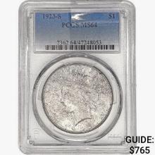 1923-S Silver Peace Dollar PCGS MS64