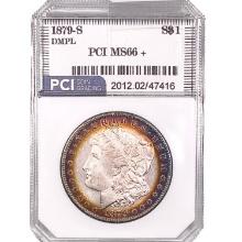 1879-S Morgan Silver Dollar PCI MS66+ DMPL
