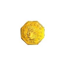 1881 Octagonal California Gold Half Dollar