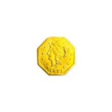 1871 Octagonal California Gold Half Dollar BG-92