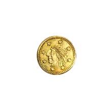1849 Round California Gold Coin/Token