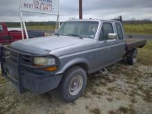 1995 FORD F250 EXTEN CAB FLATBED PU
