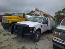 2008 FORD F350 S.CAB BUCKET TRUCK