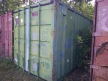 40FT SEA CONTAINER W/ SHELVING & CONTENTS