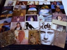 31 Vintage Rock and Roll Vinyl Record Albums