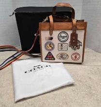 New In Box Coach Pride Field Small Tote with Patches