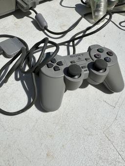 Vintage Sony Play Station with Controllers
