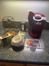 Box Lot/Keurig, Coffee Making Items, K Cups, ETC