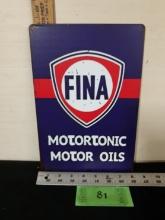Metal Sign, Motorionic Motor Oils