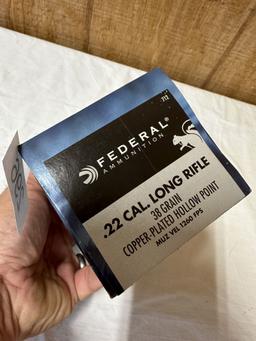 Federal .22 Cal Long Rifle 38 Grain Hollow Points (500 Count)