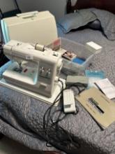 Vintage Sears Kenmore Sewing Machine with Accessories