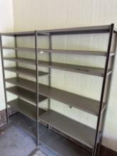 Approx 6 Foot X 6 Foot Multi Shelf Metal Storage Rack (Local Pick Up Only)