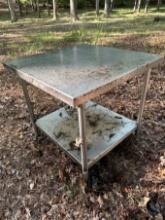 Nice Stainless Steel Table/Shooting Table (Local Pick Up Only)