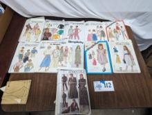 Sewing Pattern Lot, Simplicity