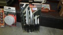 knife set, 6 piece set brand new stainless steel