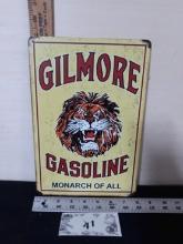 Metal Sign Gilmore Gasoline