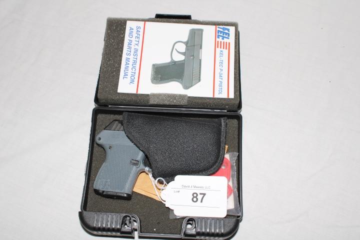 Kel-Tec "P3AT" .380 Auto. Pistol w/Pocket Holster and Box