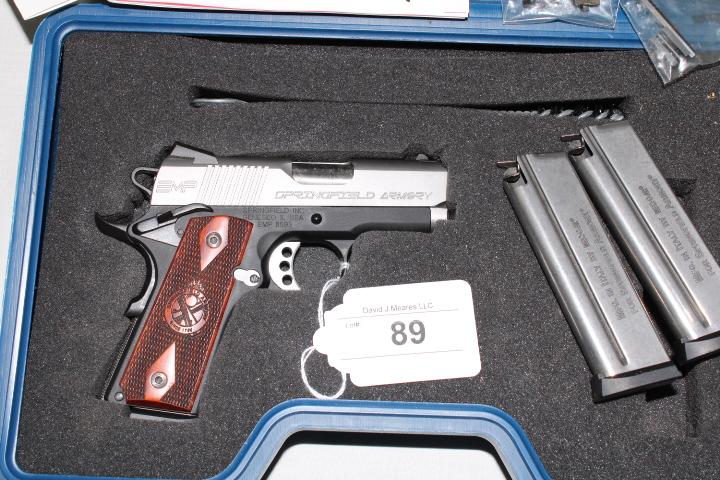 Springfield Armory "EMP" 9mm 1911-A1 Pistol w/3 Mags