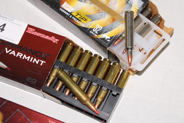 52 Rounds of Federal and Hornady .204 Ruger Ammo