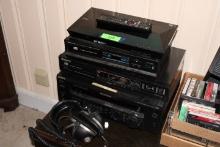 Blu-Ray Player, CD Player, DVD and Stereo Receiver