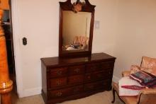 Carolina Furniture Works Dresser with Mirror