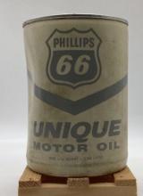 Rare Philips Unique Plastic Quart Oil Can Bartlesville, OK
