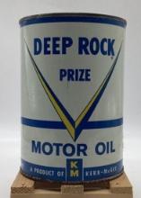 Deep Rock Prize Quart Oil Can Oklahoma City, OK