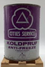 Cities Service Kold Proof Anti Freeze Quart Can Bartlesville, OK