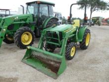 JD 3025E TRACTOR W/ JD LOADER (SERIAL # 1LV3025ETHH106478) (SHOWING APPX 339 HOURS, UP TO THE BUYER