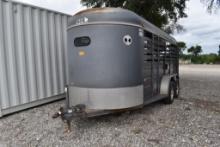 2006 CM 16' X 6' CATTLE TRAILER (VIN # 49TSB162861082570) (MSO ON HAND AND WILL BE MAILED CERTIFIED