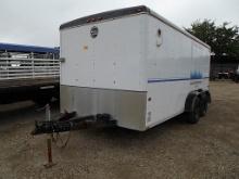 1998 16' WELLS CARGO TRAILER (VIN # 1WC200G27W1080705) (TITLE ON HAND AND WILL BE MAILED CERTIFIED W