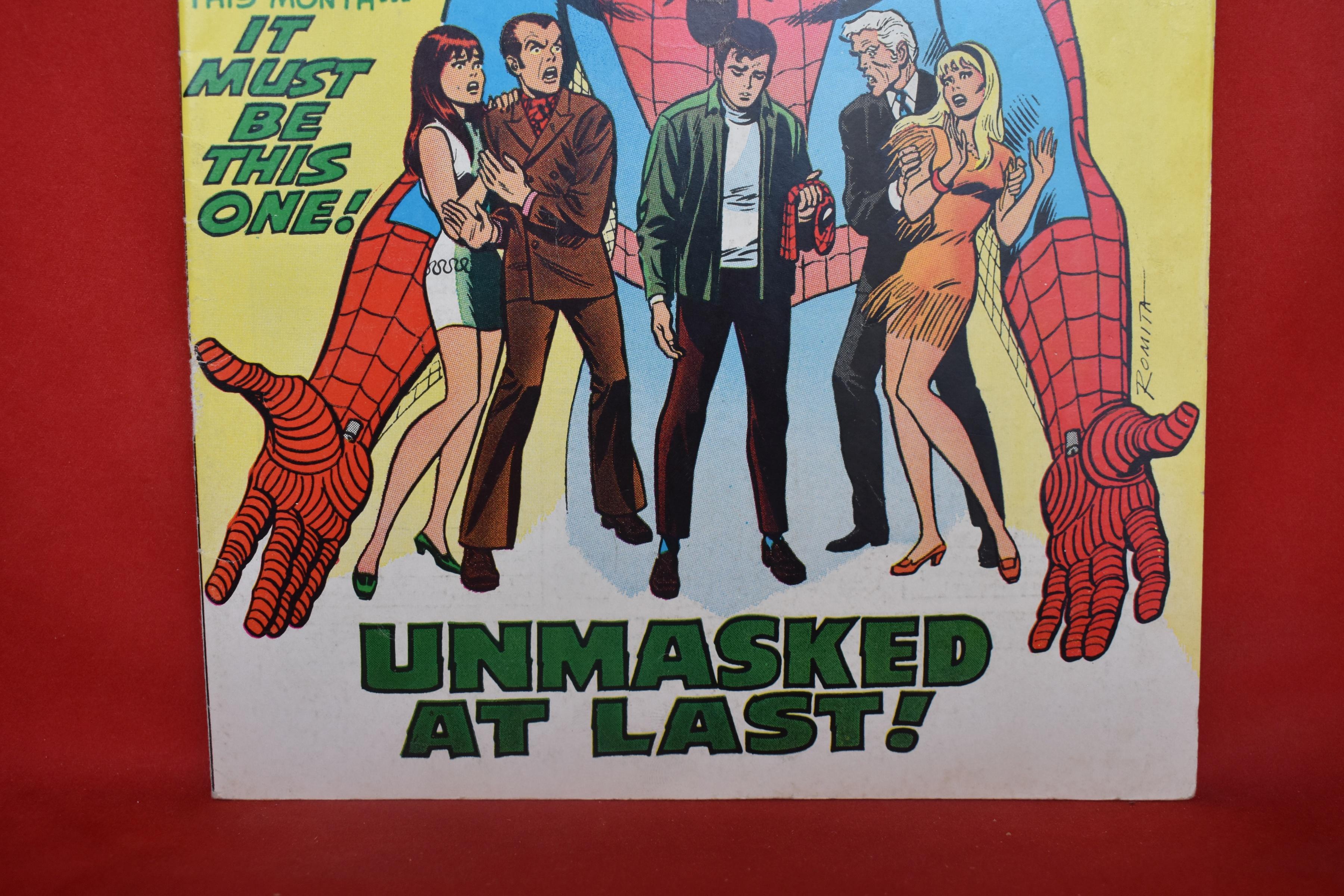 AMAZING SPIDERMAN #87 | UNMASKED AT LAST! | ICONIC JOHN ROMITA SR - 1970