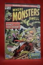 WHERE MOSTERS DWELL #37 | BEHOLD THE MONSTER! | GIL KANE - 1975