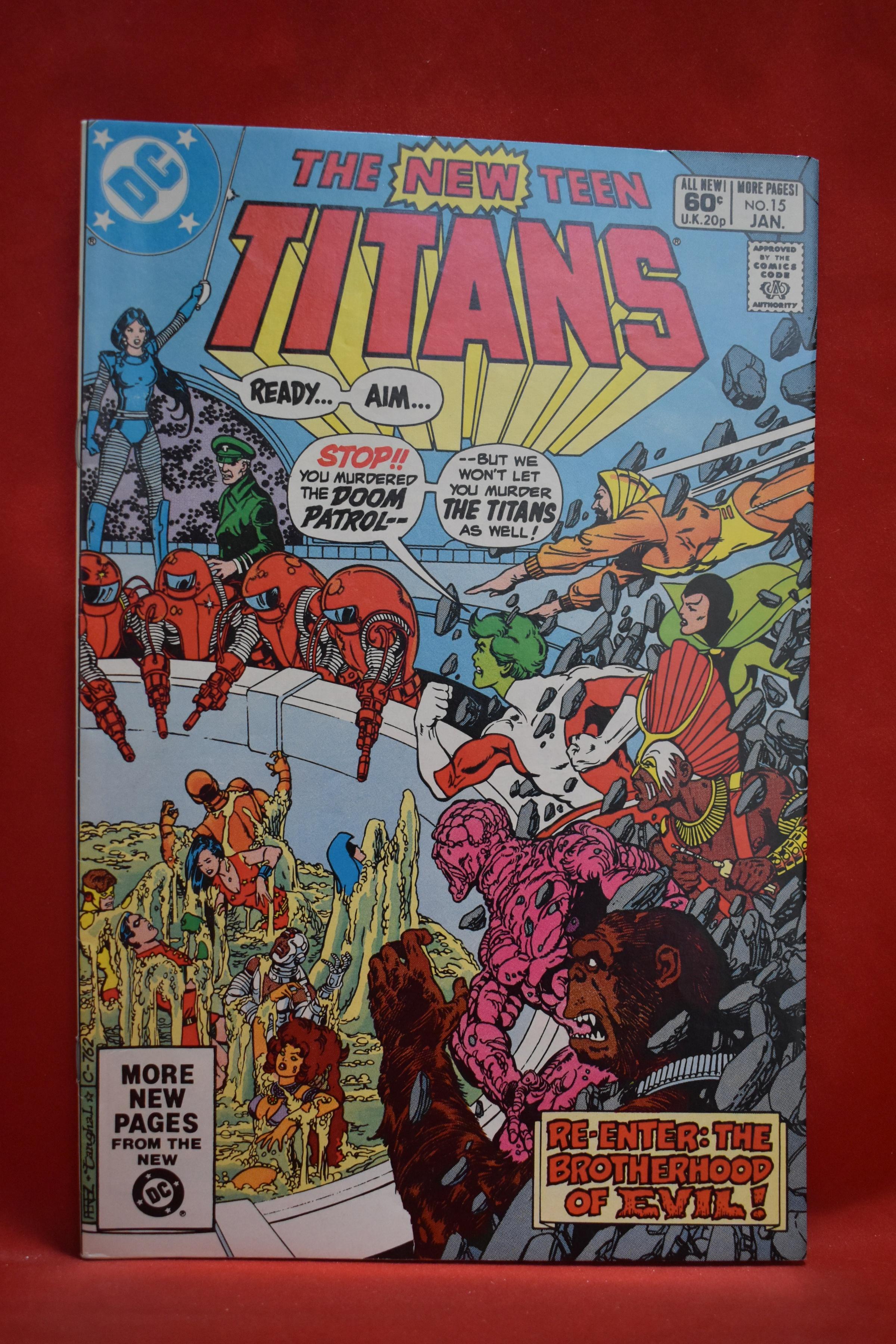 NEW TEEN TITANS #15 | DEATH OF MADAME ROUGE, DEATH OF GENERAL ZHAL