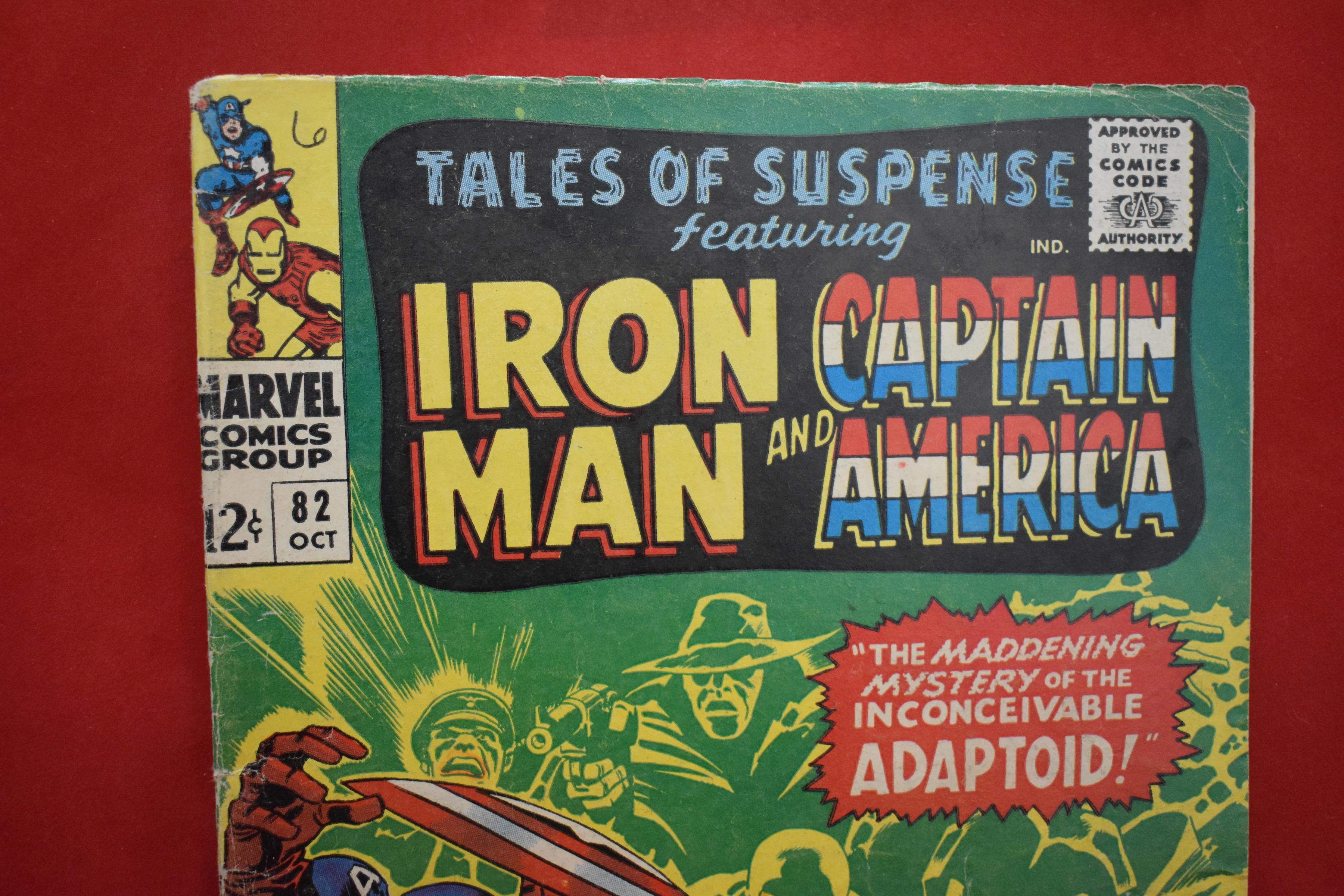 TALES OF SUSPENSE #82 | 1ST APPEARANCE OF ADAPTOID! | KIRBY AND LEE - 1966
