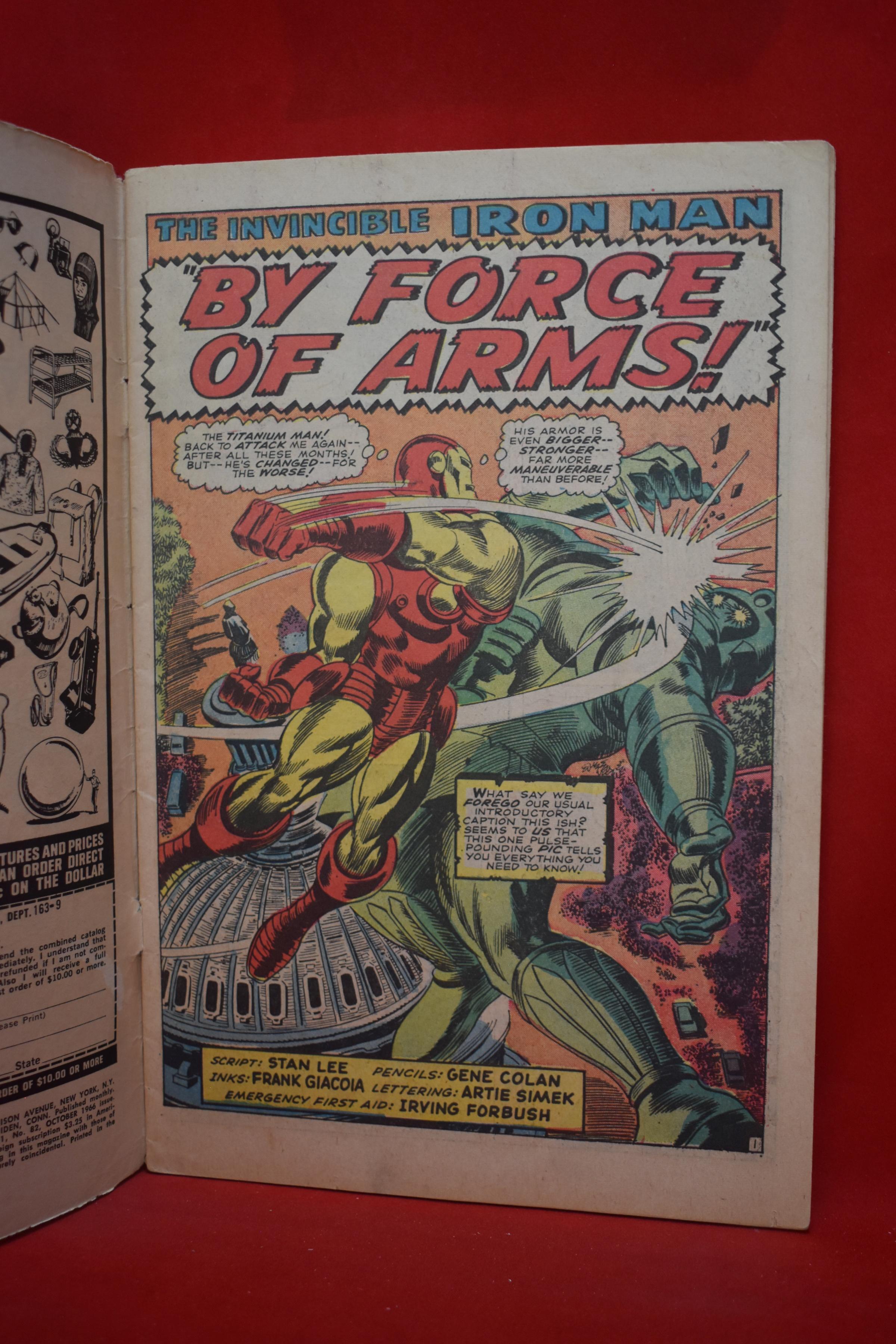 TALES OF SUSPENSE #82 | 1ST APPEARANCE OF ADAPTOID! | KIRBY AND LEE - 1966