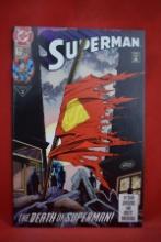 SUPERMAN #75 | DEATH OF SUPERMAN - 2ND PRINT VARIANT