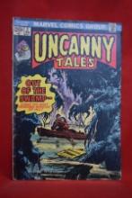 UNCANNY TALES #2 | OUT OF THE SWAMP! | CARL BURGOS - 1974 | *SOLID - CREASING - SEE PICS*