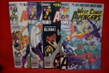WEST COAST AVENGERS 1-4 | 1ST APP AND ORIGIN OF TEAM - LIMITED SERIES