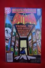 DETECTIVE COMICS #566 | KEY CLASSIC GIORDANO ROGUES GALERY COVER - NICE NEWSSTAND!